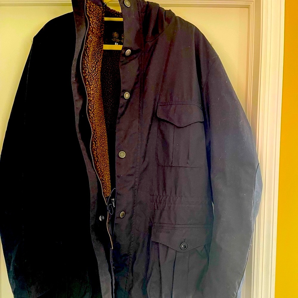 Barbour Men’s Parka-Black XL